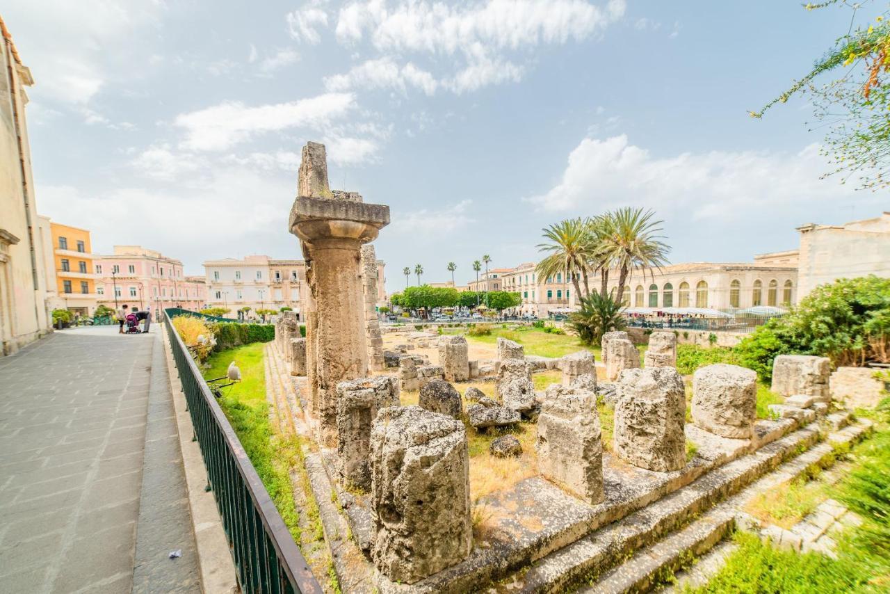 Ortigia And Temple Of Apollo Syracuse